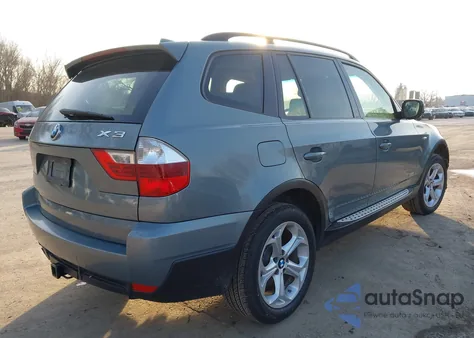 2010 BMW X3 xDrive30I from USA, damaged, VIN WBXPC9C46AWJ34442